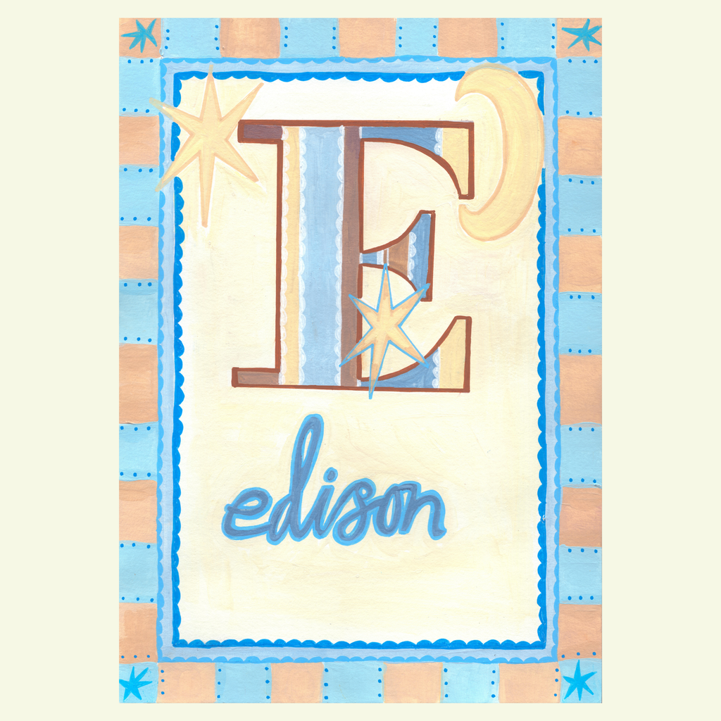 Bespoke letter / name paintings