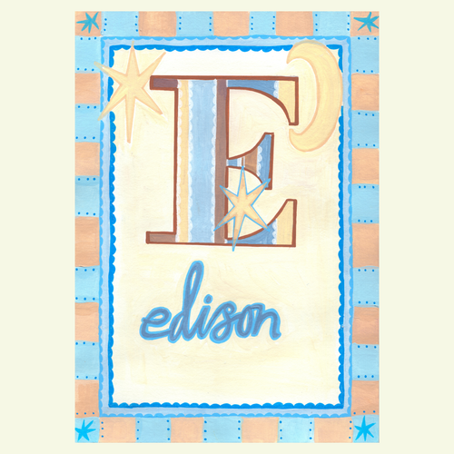 Bespoke letter / name paintings