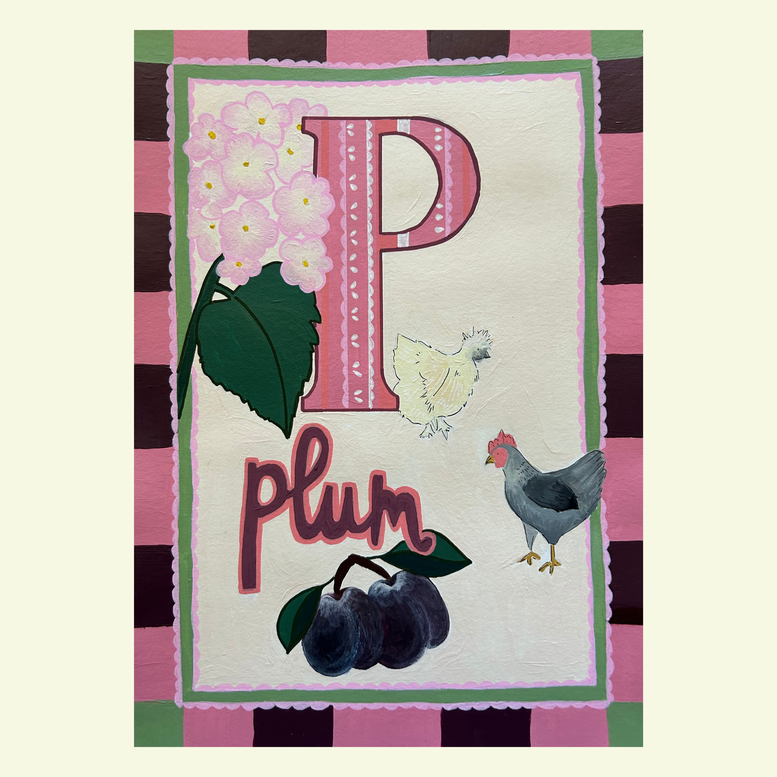 Bespoke letter / name paintings